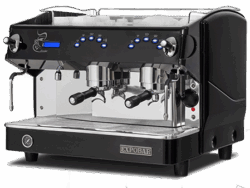 מכונת קפה_שני ראשים_מכונת קפה למסעדה_מכונת קפה לבית קפה_השכרת מכונות קפה_079-5595050_אקספובר_קאראט