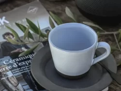 כוסות אספרסו קרמיקה 80 מל בעיצוב נורדי עם ידית – מינימליסטי בהשראה סקנדינבית