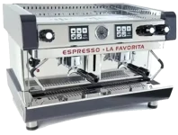 מכונת קפה שני ראשים למסעדות ובתי קפה לה פבוריטה קלאסיק | La Fvorita Espresso Classic Coffee Machine