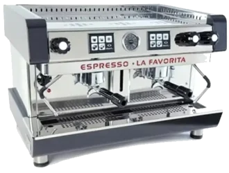 מכונת קפה שני ראשים למסעדות ובתי קפה לה פבוריטה קלאסיק | La Fvorita Espresso Classic Coffee Machine
