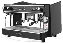 onyx_2GR_מכונת קפה מקצועית תעשייתית שני ראשים למסעדה ולבית קפה מבית CREM
